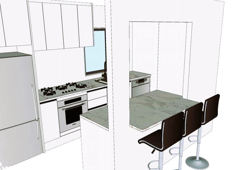 Kitchen design project